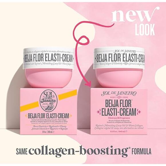 NWT $42 Sol de Janeiro Collagen Boosting Beija Flor Elasti-Cream Body Cream - Picture 2 of 8